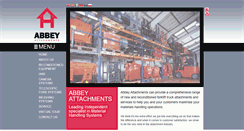 Desktop Screenshot of abbey-attachments.co.uk