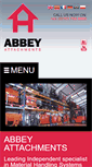 Mobile Screenshot of abbey-attachments.co.uk